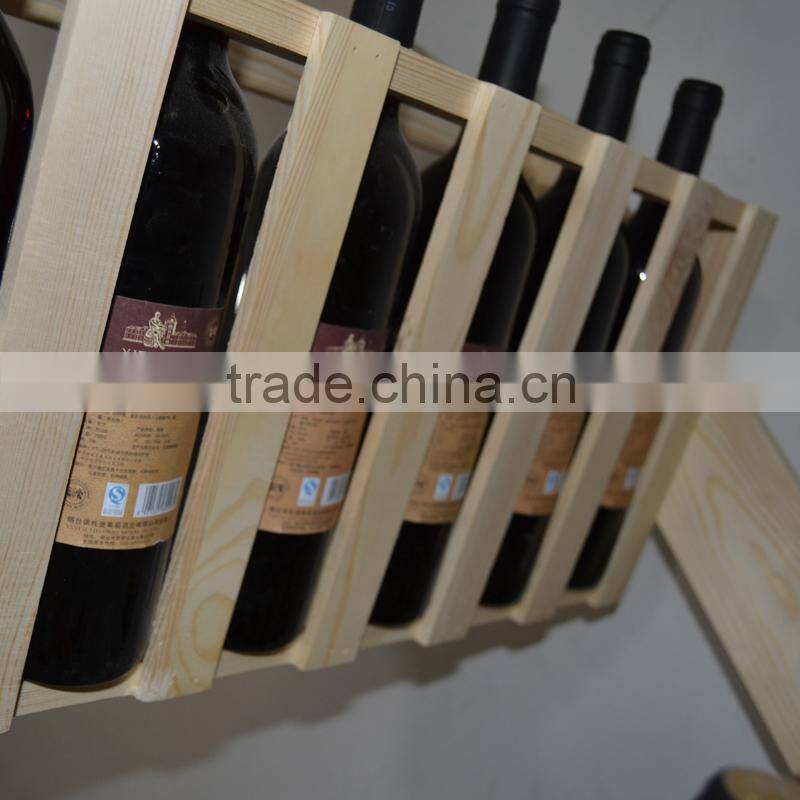 Solid wood display wooden wine rack/shelf,cabinet wine glass rack