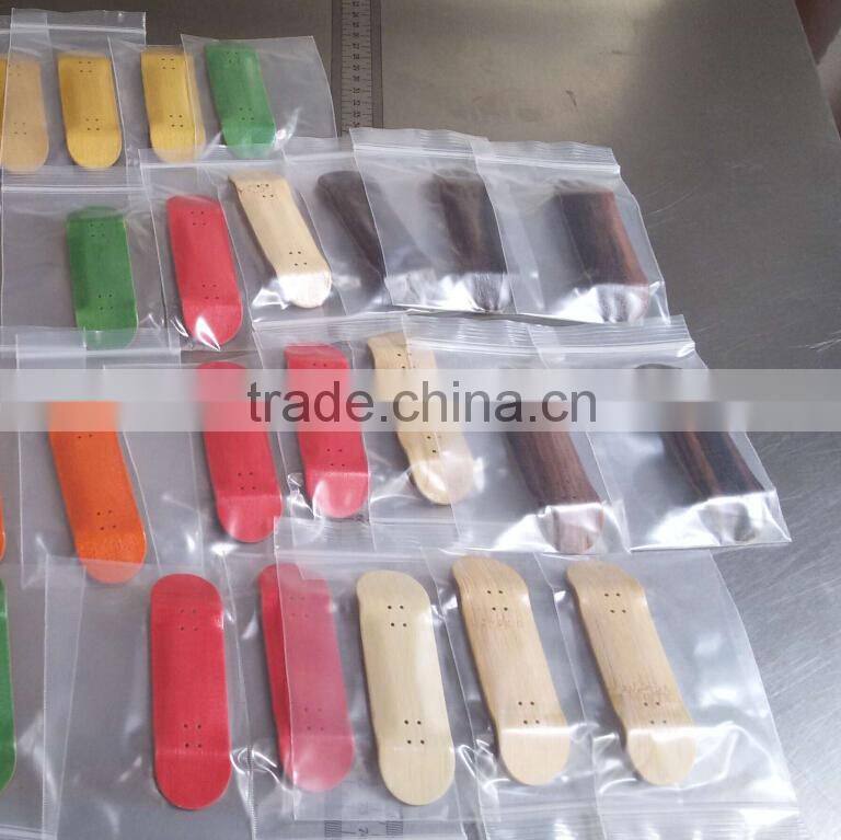 Wholesale 9colors Canadian maple wood deck100x30/100*32mm wooden fingerboard deck custom skateboard deck blank skateboard decks