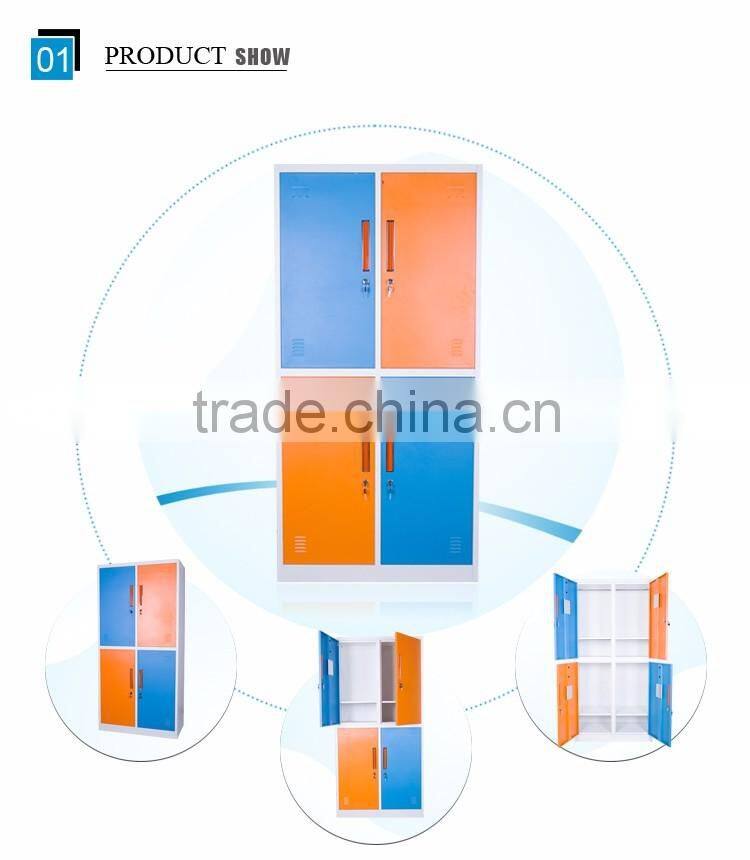 Colorful steel locker gym locker school locker