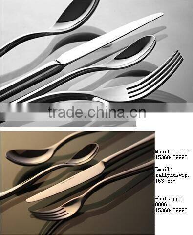 High class stainless steel 4pcs cutlery set made in china
