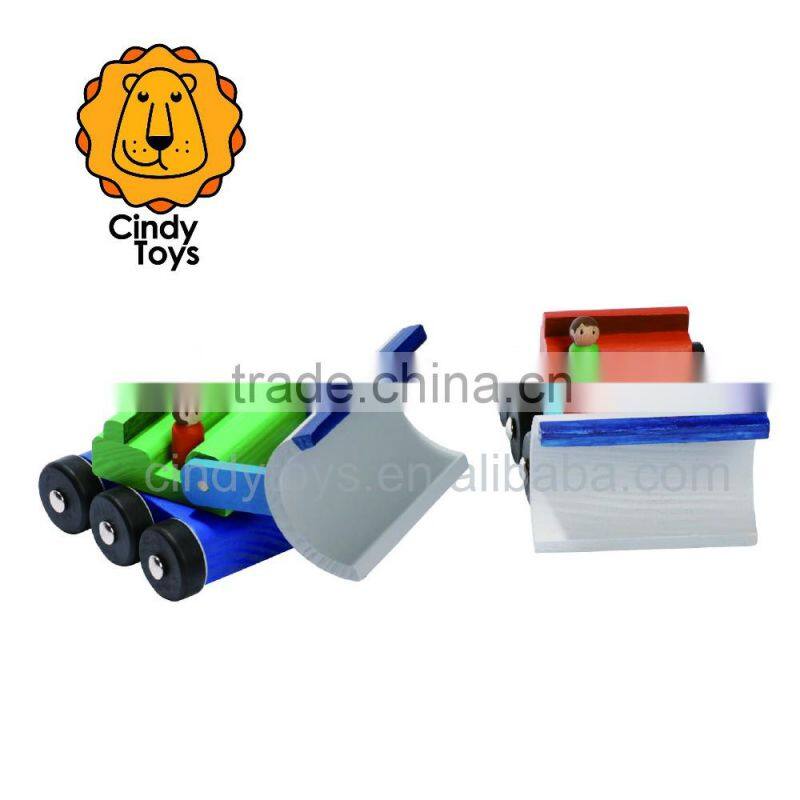DIY Wooden Craft Construction kit Bulldozer 1 kit for kids