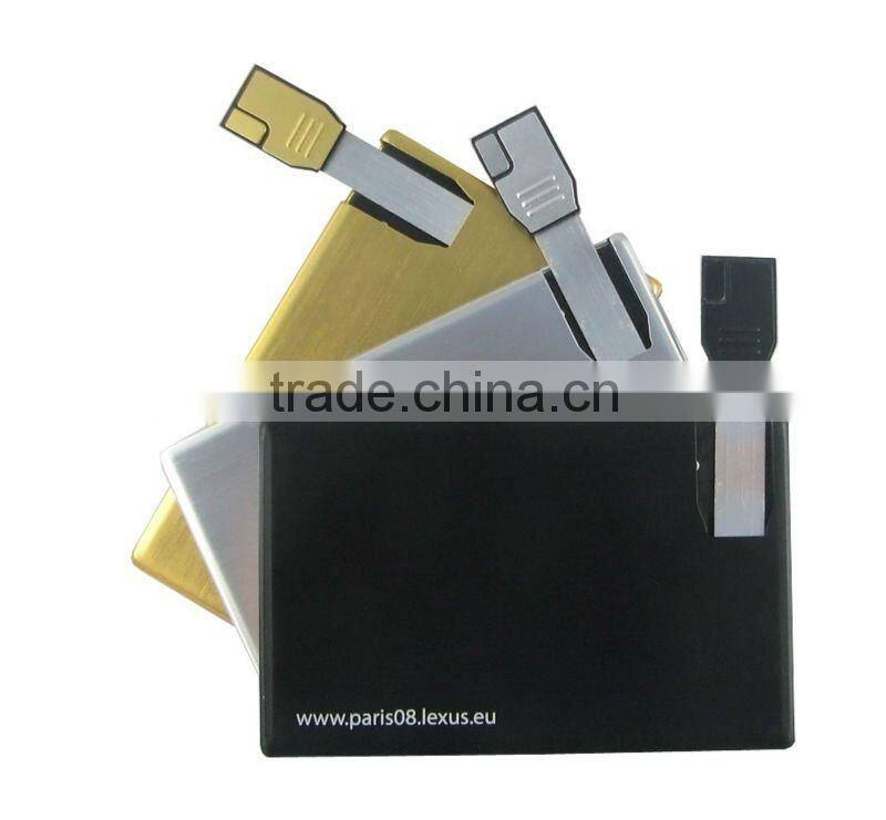 2012 hot selling card usb with full color print logo/accept PayPal/CE,FCC,ROHS