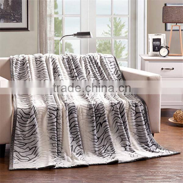 China manufacture home jacquard decor home warm blanket