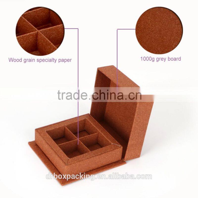 Special design paper chocolate box packaging food grade chocolate gift box