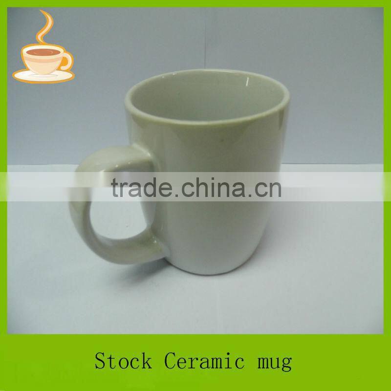 9oz square coffee mug hot sale, blank ceramic mug, plain ceramic coffee mugs