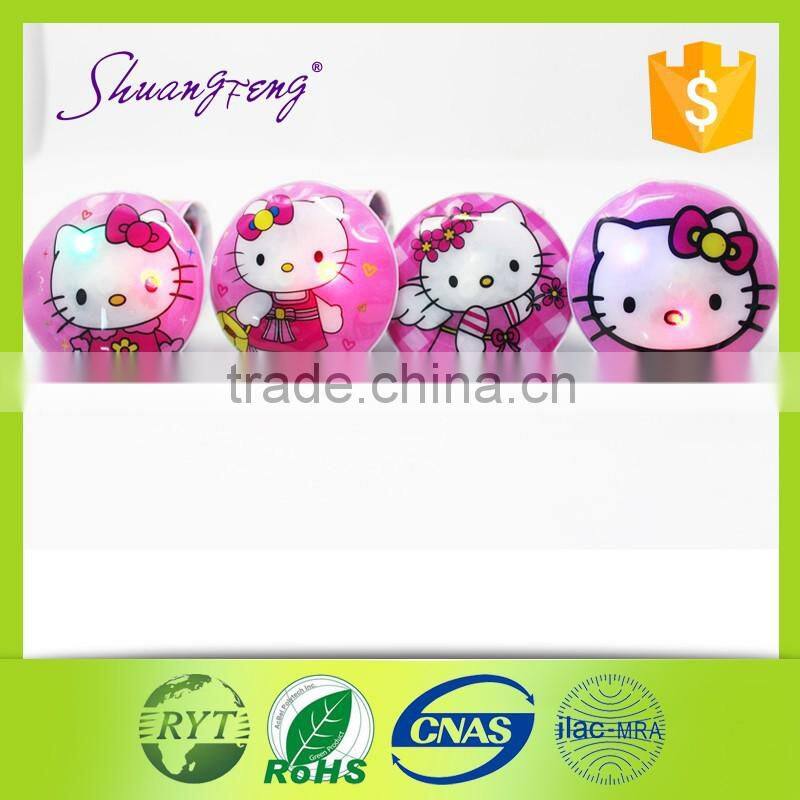 Newest custom logo with light kids LED light bracelet