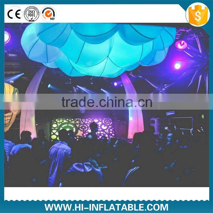 inflatable cloud decoration pvc inflatable cloud with printing