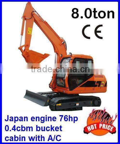 6.82ton crawler excavator with CE