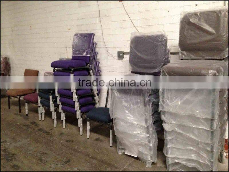 Comfortable modern stackable antique church chair