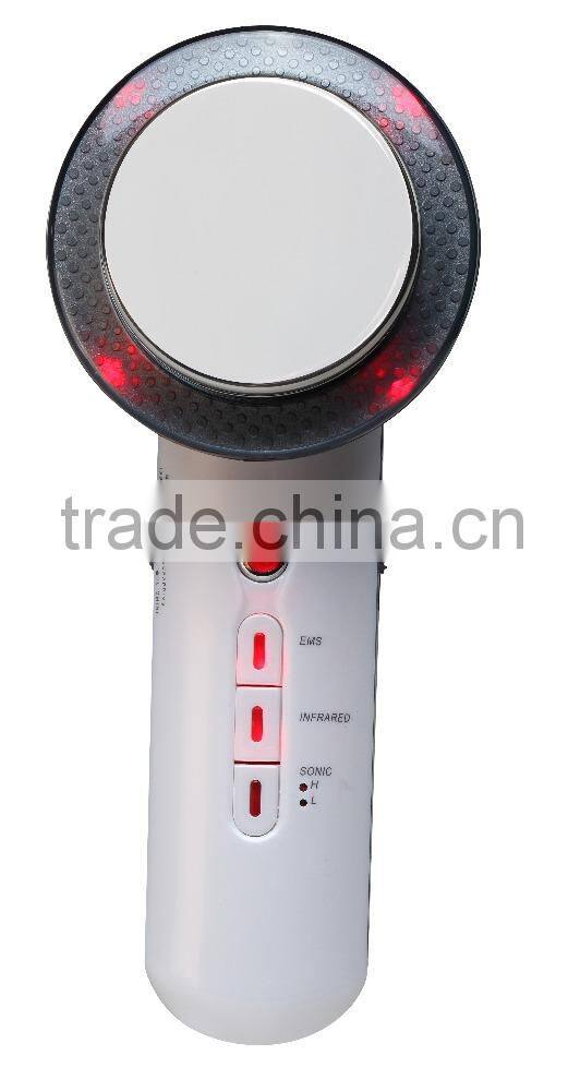 Popular in kroea/Japan market ultrasound beauty device with far infrared slimming and fitness massage