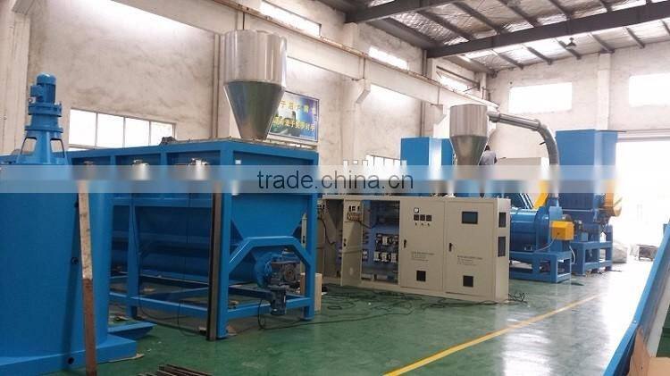 waste pp pe film washing recycling machine