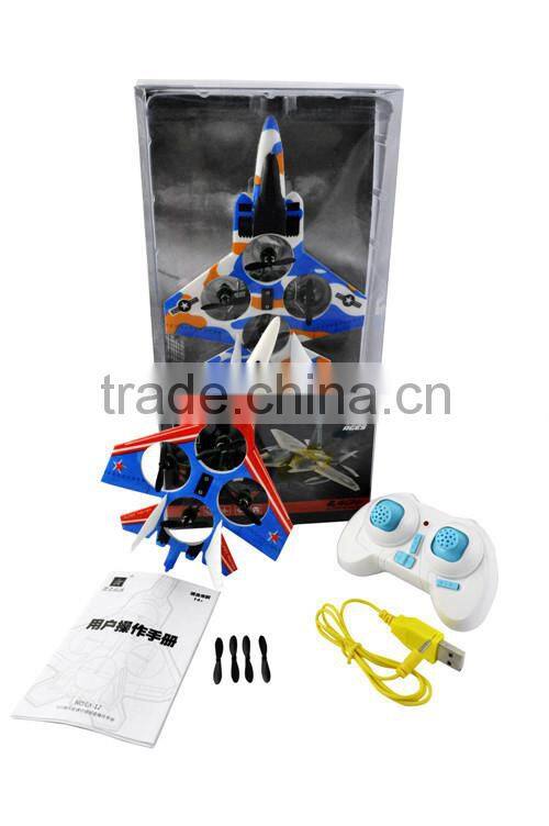 2015 New Toys CX-12 Mini Fighter jet 2.4G rc helicopter 6 Axis quad copter LED RC Quadcopter