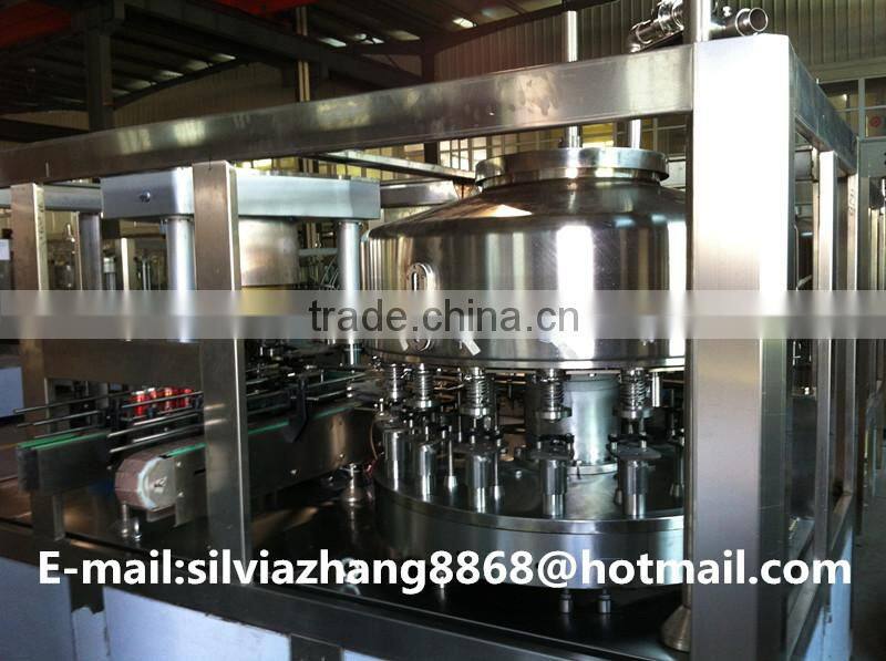 automatic aluminum/plastic can fill machine