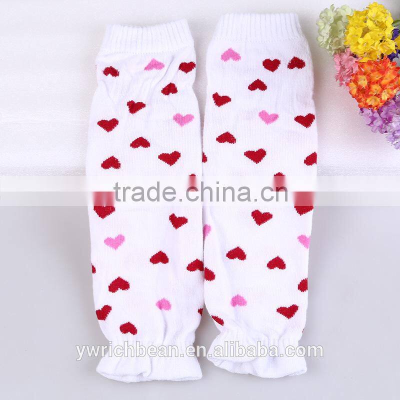 boutique heart printed baby leg warmers for party wholesale in stock LW-10