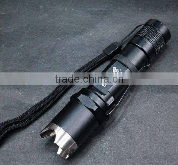 UltraFire C1 MC-E 3-Mode Warm White LED Flashlight with Stainless Steel Head (1 x 18650)