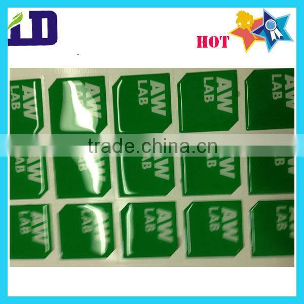 3D look Epoxy Resin Domed Labels and Crystal Stickers