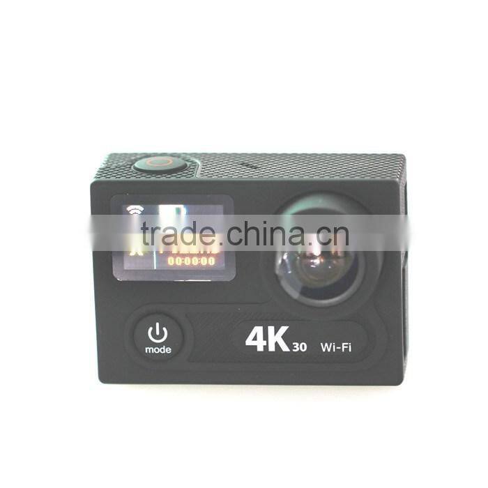 Dual Screen HD 1080p 4K 30fps Helmet Sport Action Video Camera DV with WIFI Remote Bracelet