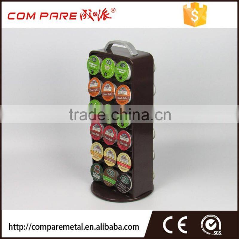 Black powder coated tassimo capsule holder