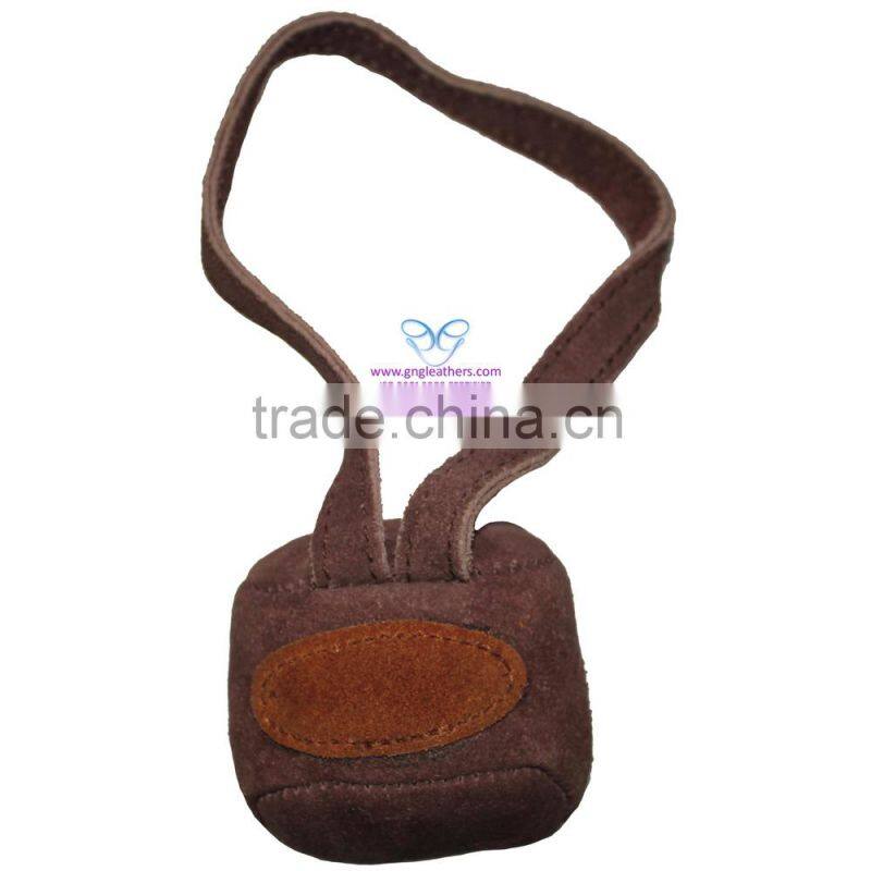 Suede Tennis Ball tan Colour.