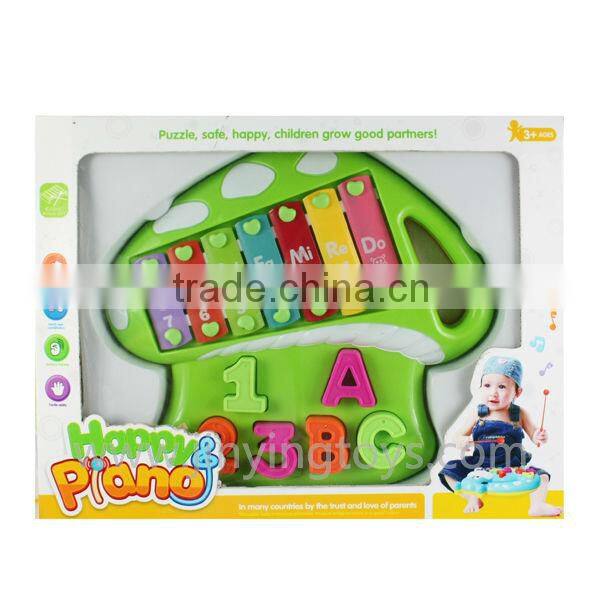 Kids educational plastic toy musical instrument with EN71