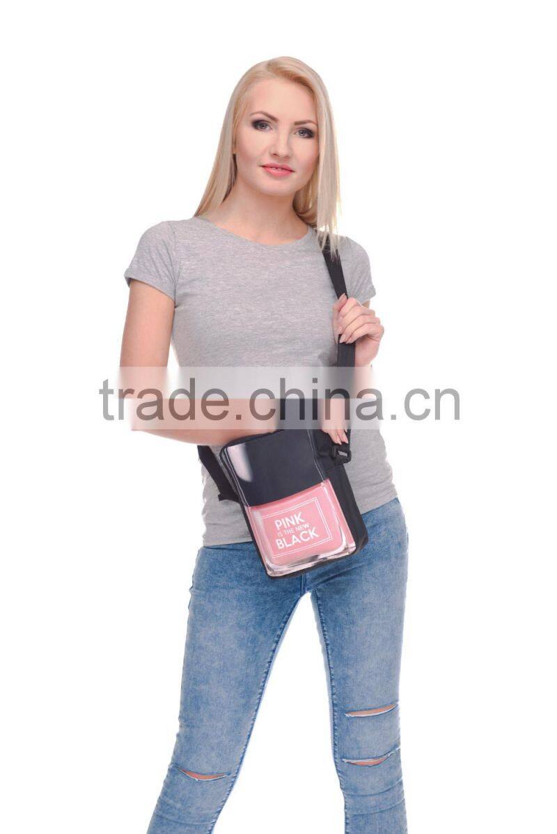 Promotion Fashion 3D sublimation printing Mens Shoulder Bag with factory price