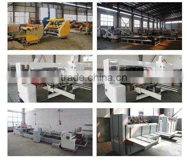 Flexo ink printing machine for corrugated cardboard making