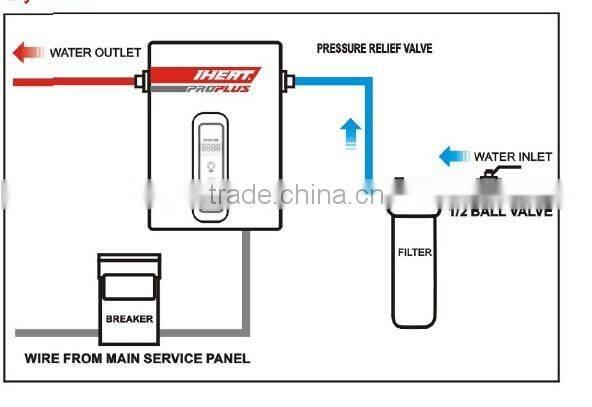 10 inch prepositive water purifier for bathroom with sediment