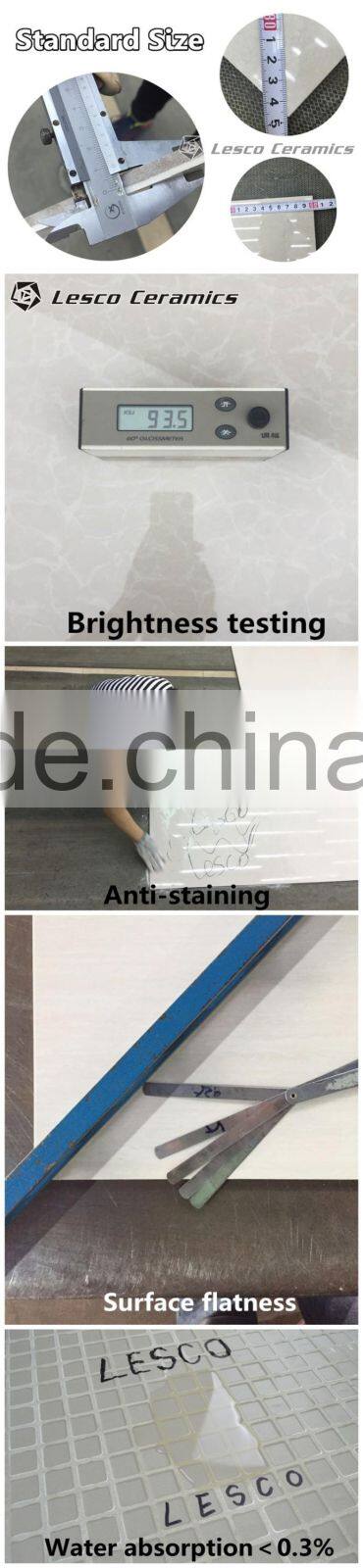 Red crystal double loading low water absorption floor tiles 60x60