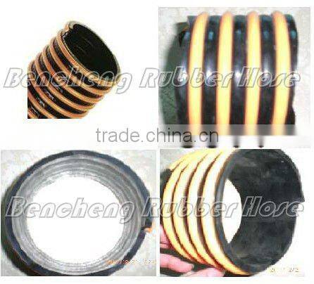 Sand Rubber Suction Hose with PVC helix