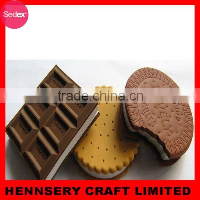 Soft pvc custom 3D cute soft cover school notebook cover designs