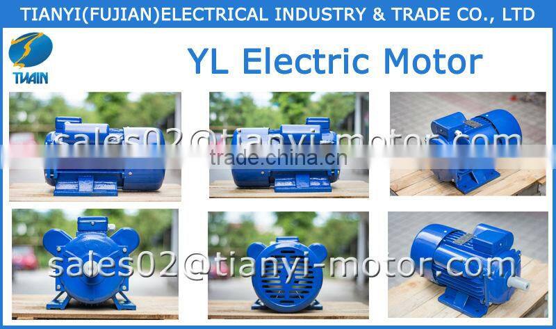 YL Single Phase Electric Motors with Capacitor Running
