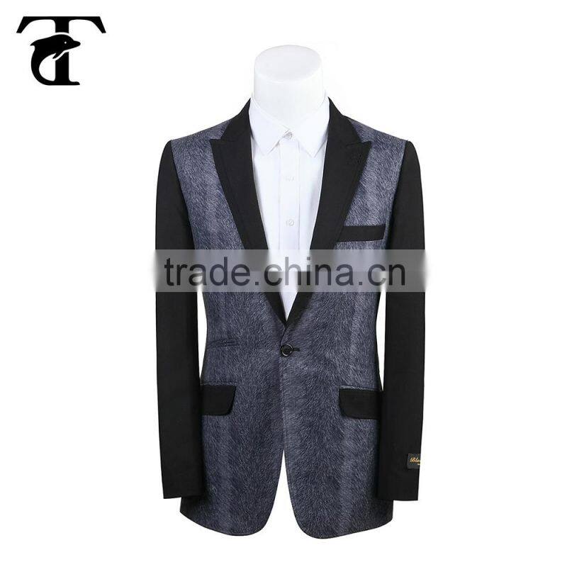 Casual style custom man suit men's slim fit blazer