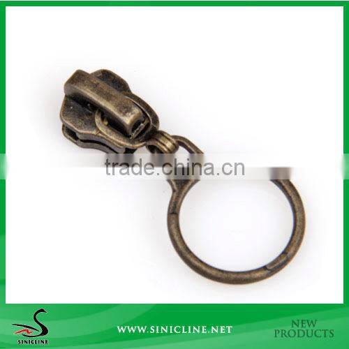 Sinicline Custom Bronze Zipper Ring Puller