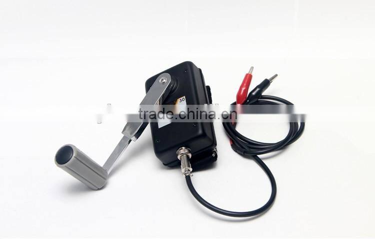 Hand Crank Power Bank Outdoor Phone Charger 30W/0-28V Electronic Generator