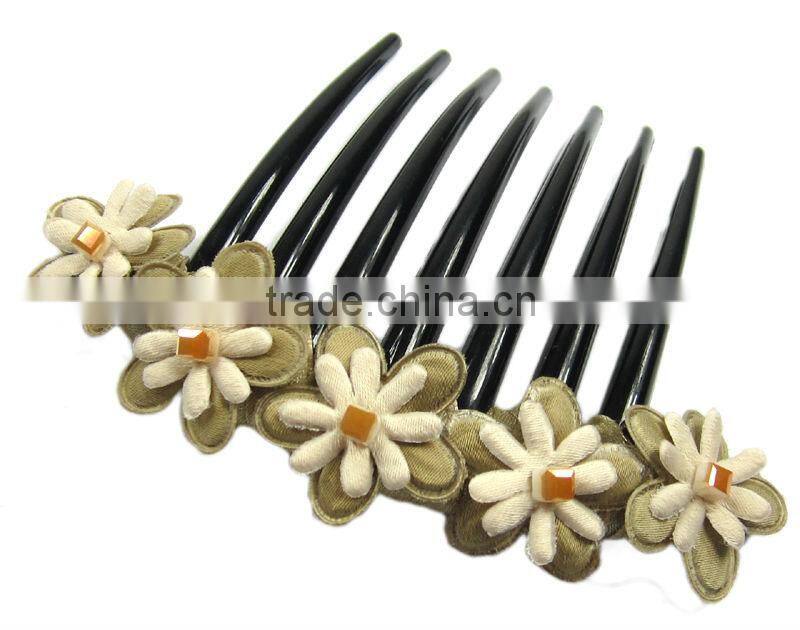 2013 Fashion Hair Accessories Elegant Flower Hair Combs, Crystal Hair Combs