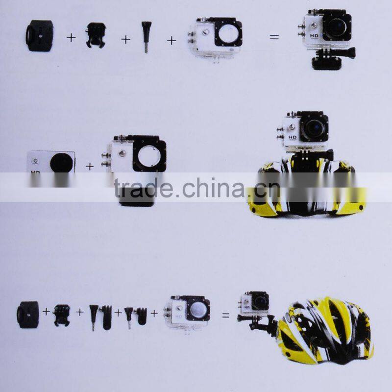 1080P Cam Action Helmet 12MP 30m Waterproof Diving HD DV SJ4000 Sports Camera