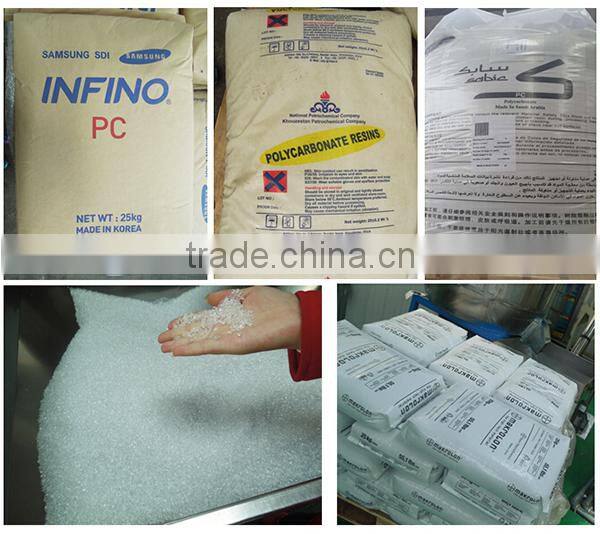 Orange polycarbonate solid sheet/Policarbonato/Polycarbonate sheet price
