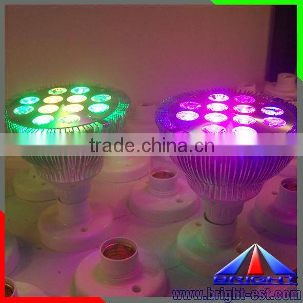 E27 RGB PAR38 12W,E26 LED PAR Light
