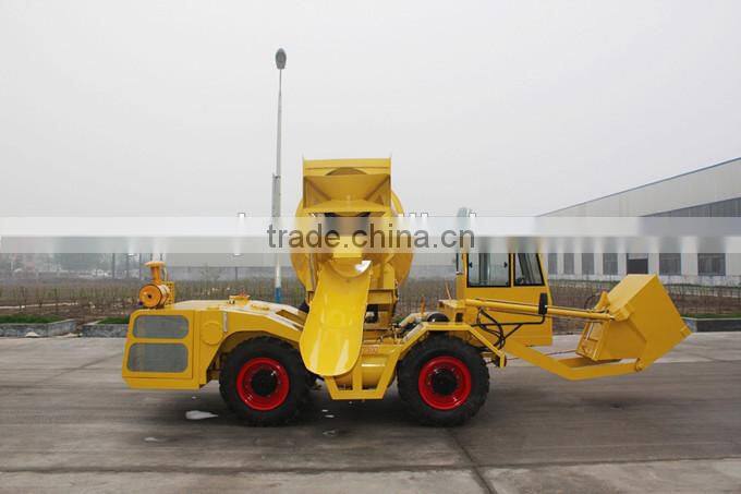 TOBEMAC 2016 Concrete mixer truck with loader