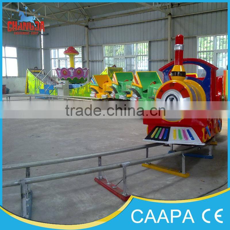 CE certificate kids amusement rides/portable amusement ride/electric mini train