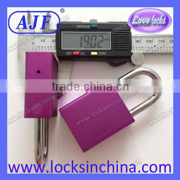 AJF high quality The noble and elegant student's purple fuchsia padlock