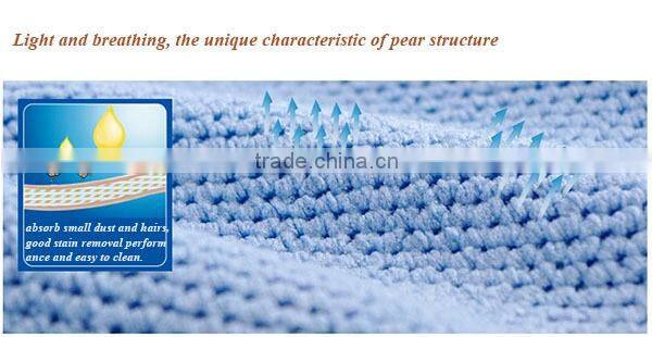 bathroom used microfiber towel