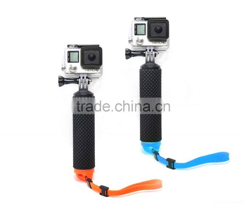 Floating Hand Grip Handle Mount Monopod For Go Pro 4 3+ 3 2 1 Sports Camera