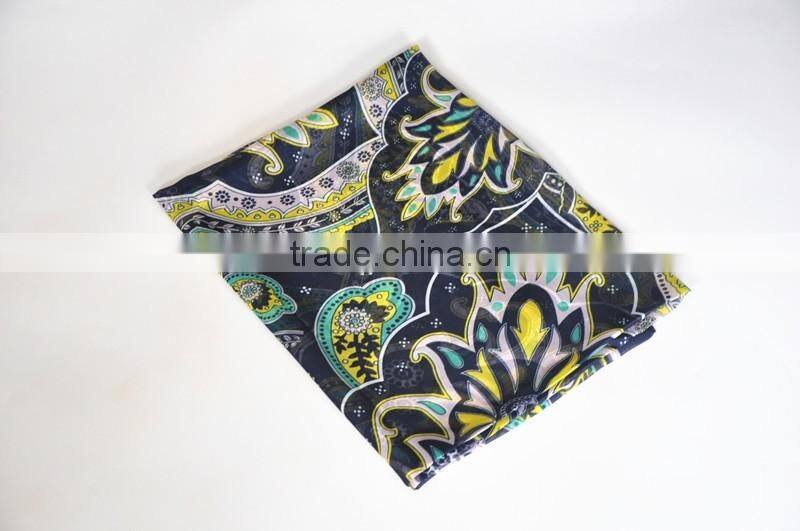 High Quality Mature Design Transparent Polyester Chiffon Sarong Pareo