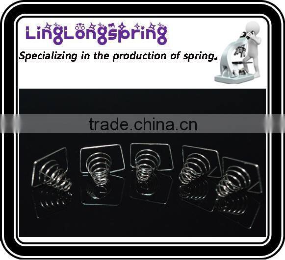 Nickel coated aaa battery spring
