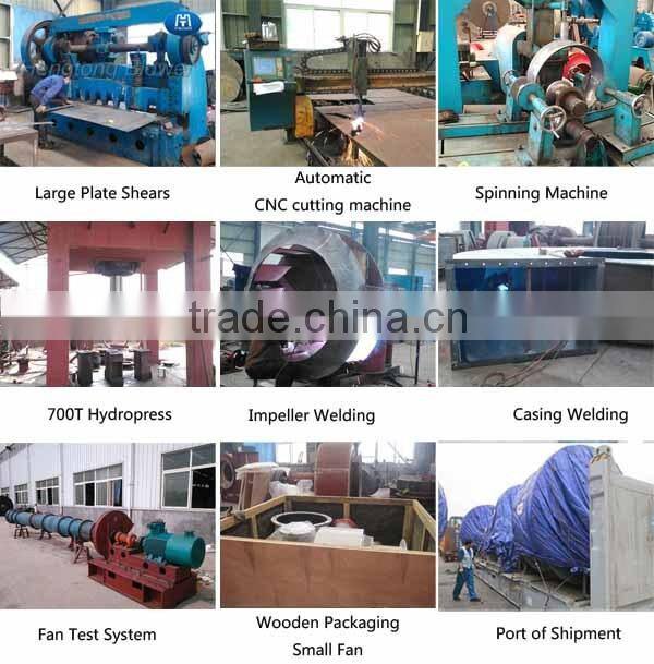 Industrial boiler waste gas desulfurization blower fan