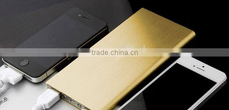 ultra thin slim Portble Big capacity china shenzhen card power bank 20000mah