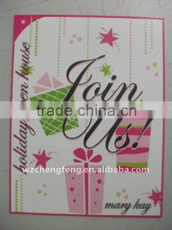 colorful paper card printing