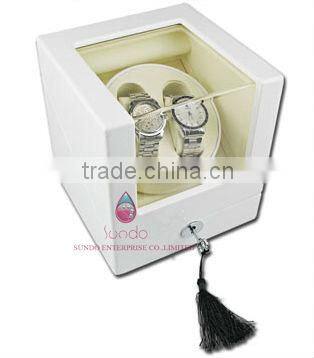 Wholesale white wooden watch winders with high quality