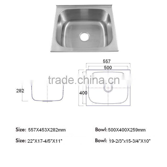 cheap steel sinks